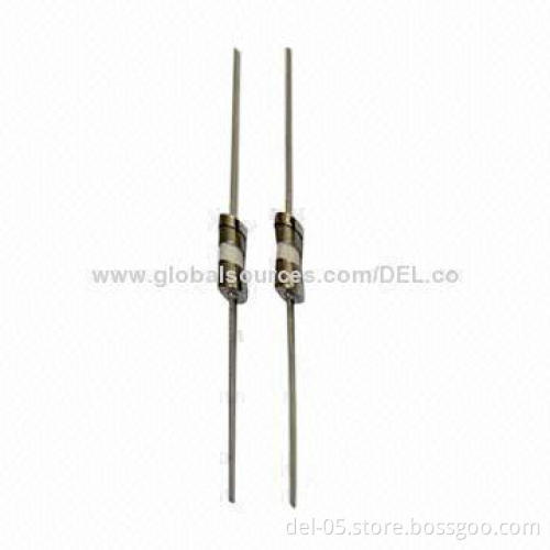 T1 to T6.3A 250V Slow Blow Ceramic Tube Fuses with UL/CSA/VDE/CCC/CQC Approvals, Measures 3.6 x 10mm